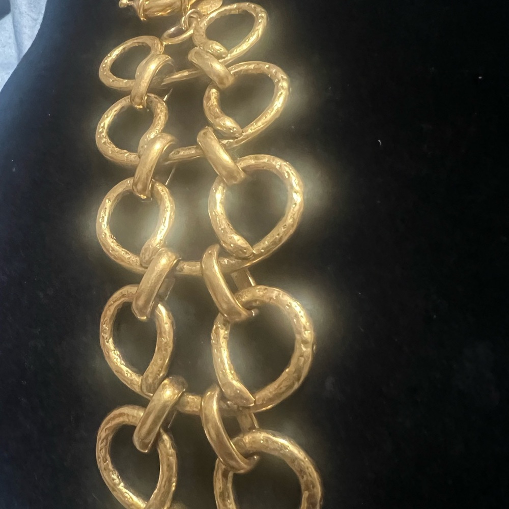 J Crew Chain Loop Bracelet - image 2